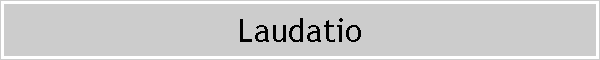 Laudatio
