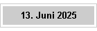 13. Juni 2025