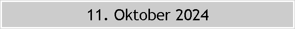 11. Oktober 2024